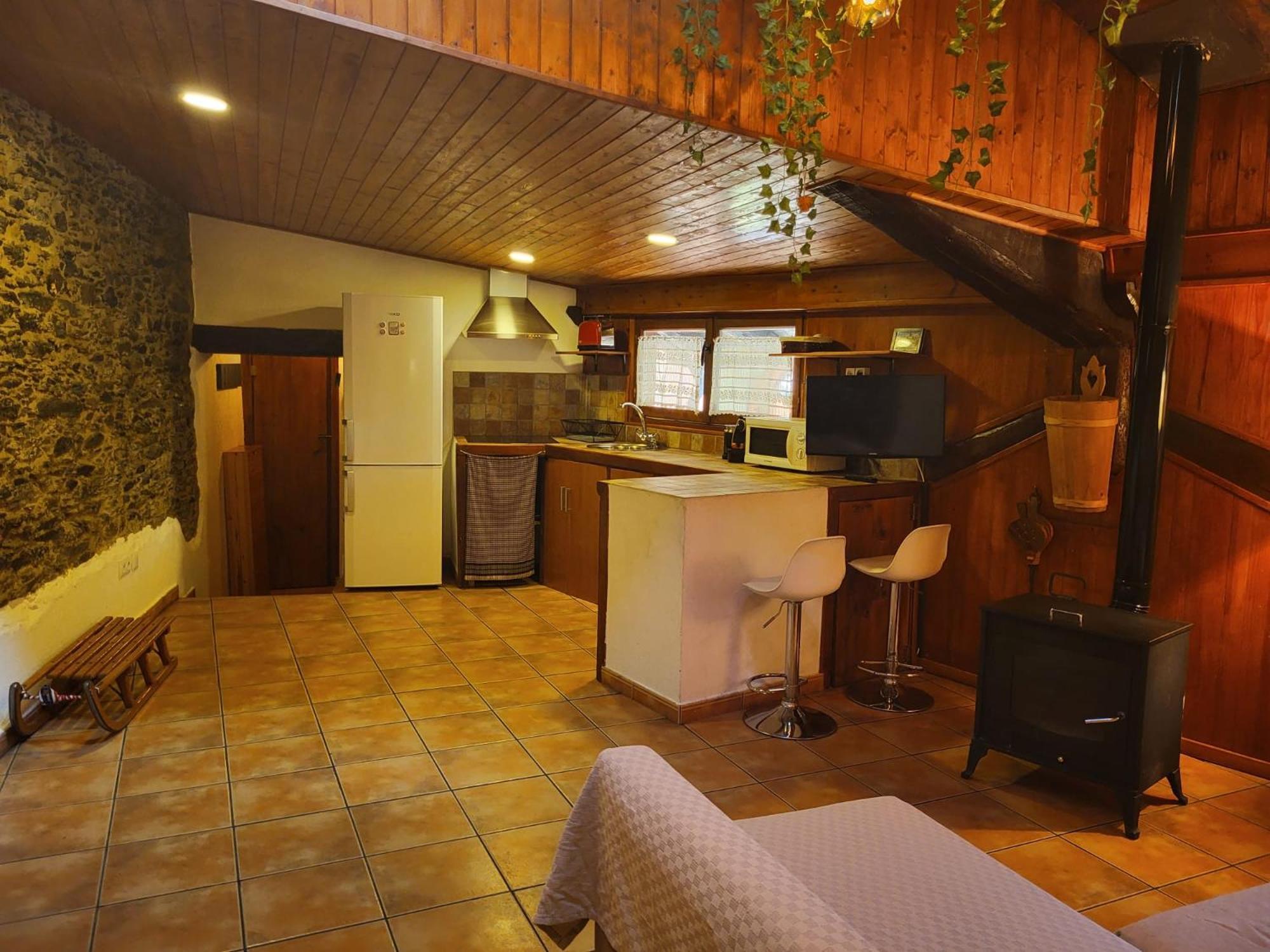 Ferienwohnung Apto Rustico En Osséja Exterior foto