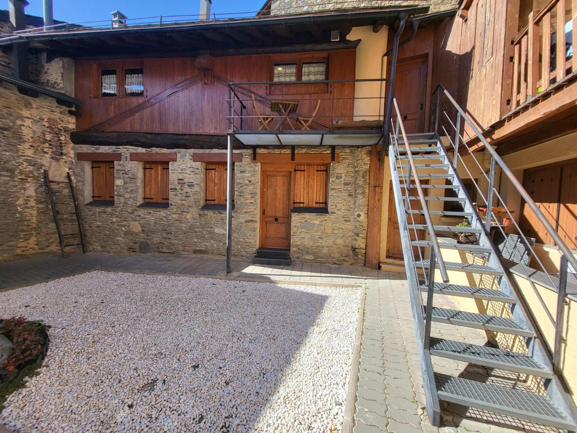 Ferienwohnung Apto Rustico En Osséja Exterior foto